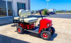 Cricket Mini Golf Cart SX3 Model in Daytona Red