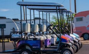 New QuickieCart small RV golf cart for sale