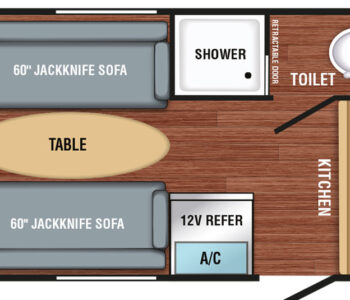 Bushwhacker Plus 15DS Floorplan