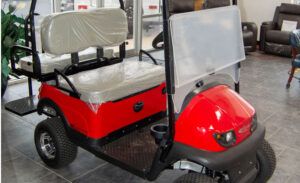 Red Quickie Cart, Small Golf Cart for sale near me